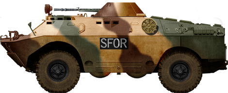 late BRDM-2 SFOR