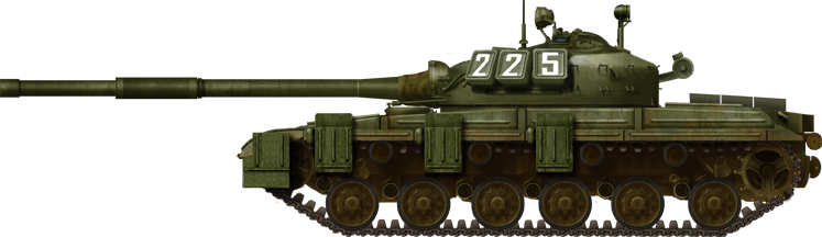 T-64A, first serie, 1968