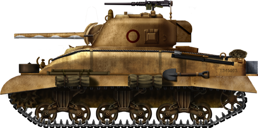 Sherman Mk.II, El Alamein