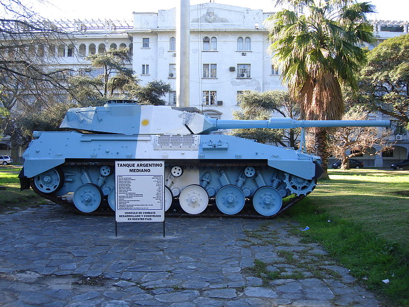 TAM painted in the Argentine flag colours