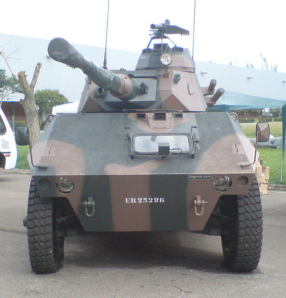 Cascavel IV of the Brazilian Army