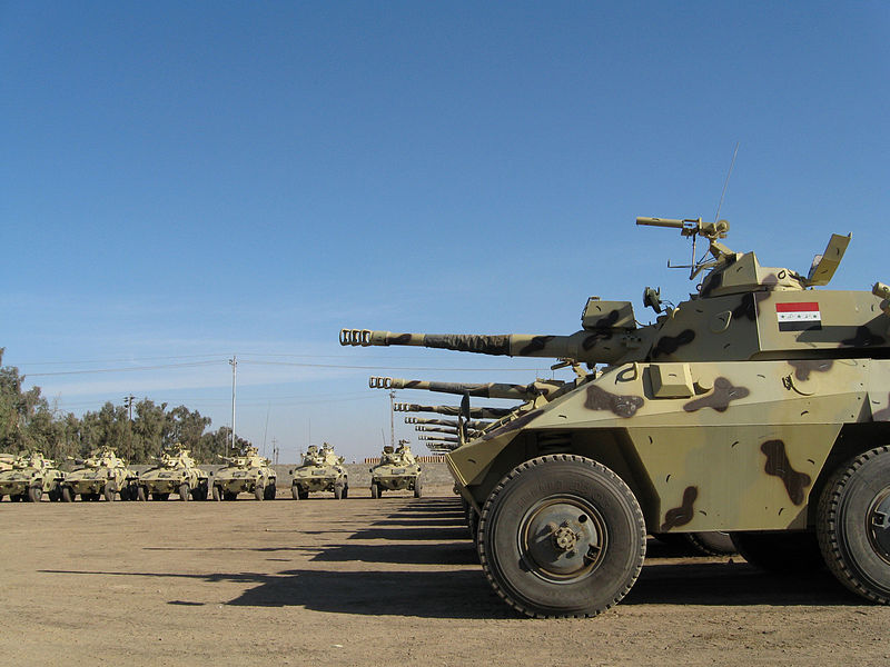 EE-9 Cascavel III in the New Iraqi Army in 2008