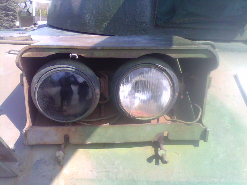 Type 62 blackout and road lights