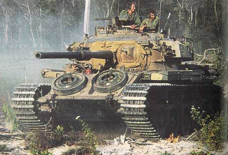Australian Centurion in Vietnam