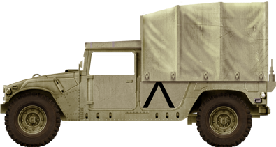 M998 Cargo in the gulf war