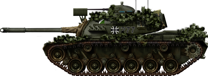German M48A2C Kampfpanzer