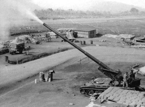 M107 175 mm in Vietnam