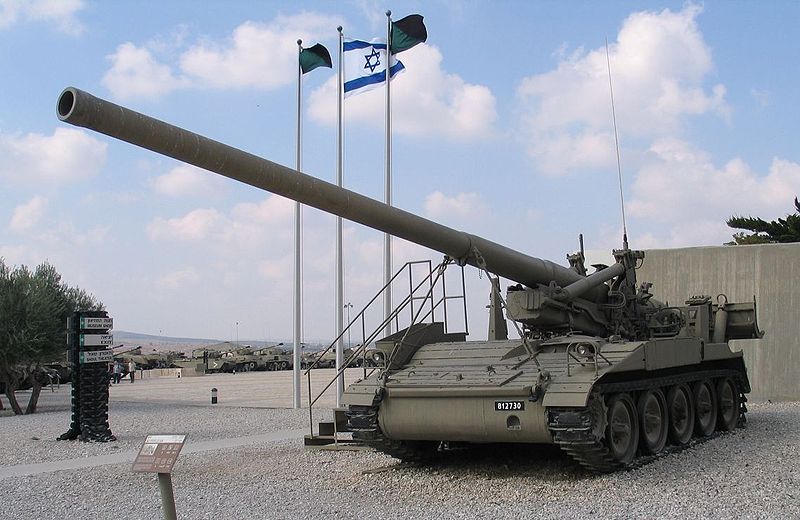 Israeli M107 at Latrun museum.