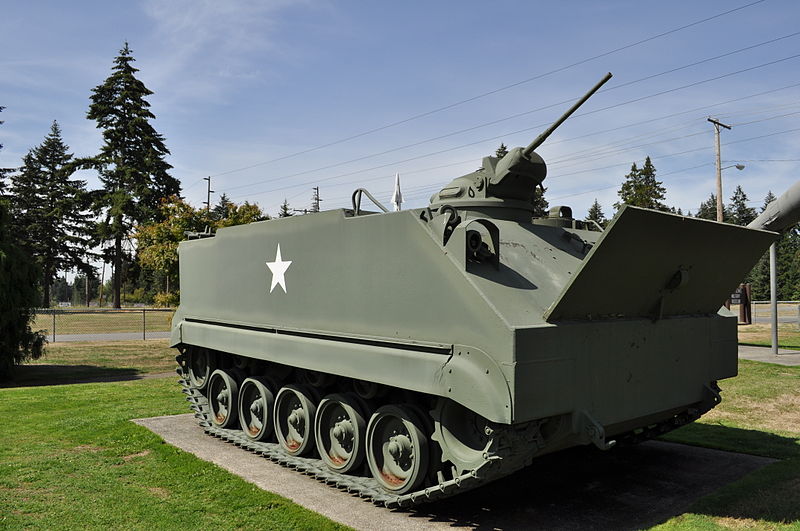 M59 preserved at Fort Lewis