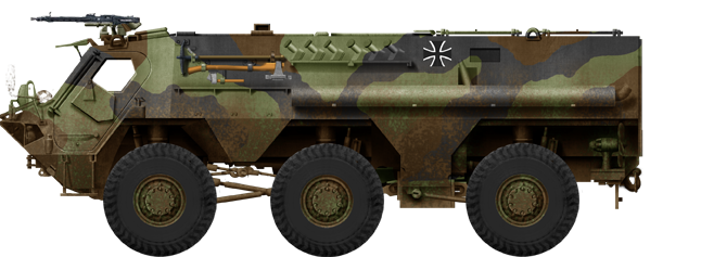 Standard APC version (transportspanzer) - Bundeswher