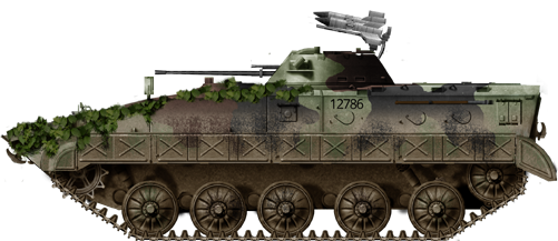 M80A camouflaged, Serbian Army