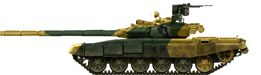 Camoufaged T90S Bhishma
