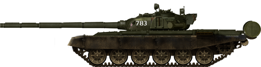 Polish T-72A