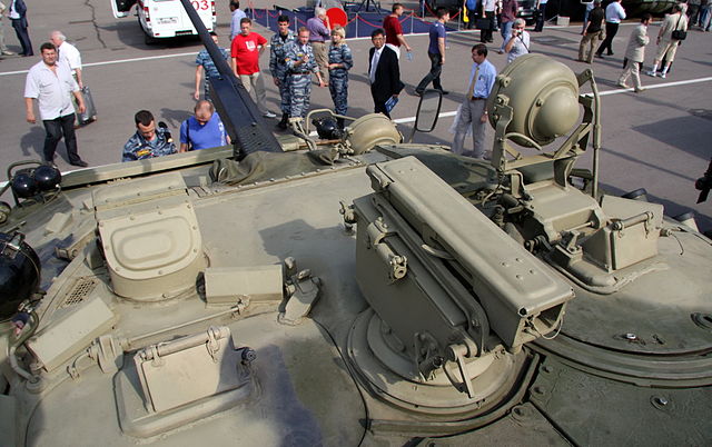 BTR-90's turret