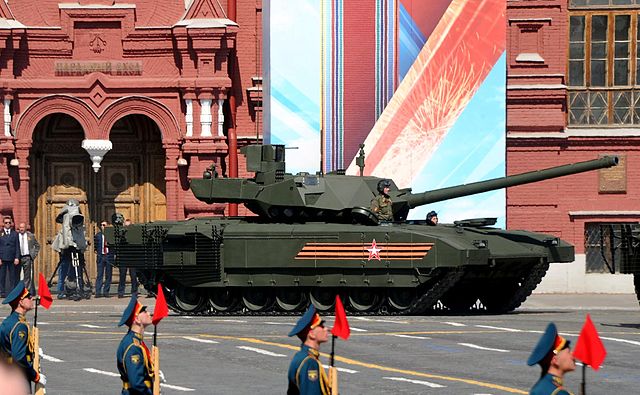T-14 Military parade on Red Square, 2016/05/09