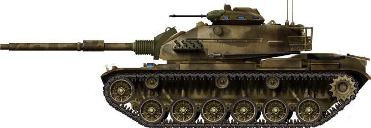 Spanish M60A3 TTS