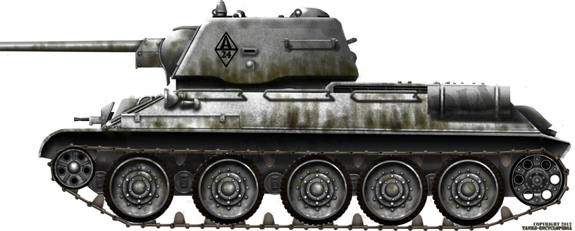 T-34/85 Medium Tank Bolt Action Soviet 