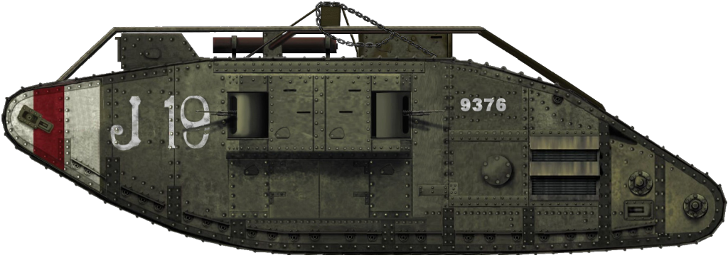 Tank Mark V composite