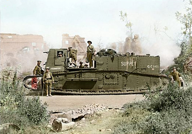 Gun Carrier Supply tank