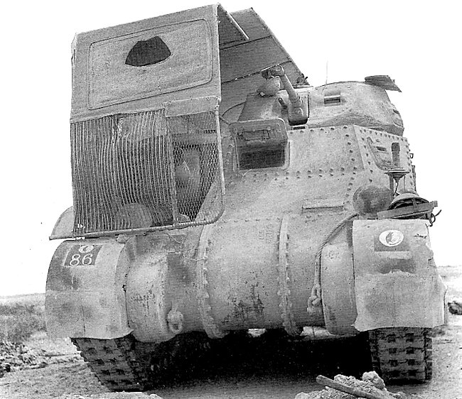 Operation Bertrum M3 Grant tank with Sunshield Lorry camo