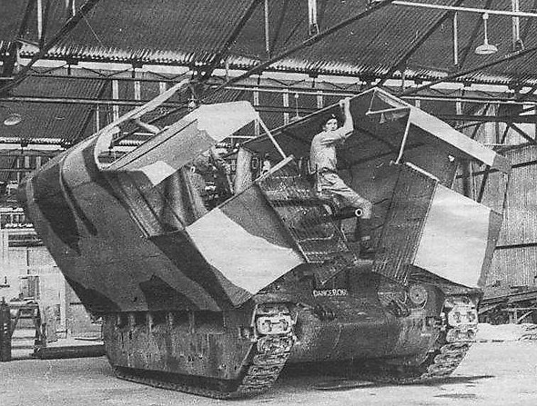 T 6947 Dangerous so 4th Btn RTR Matilda II tank.