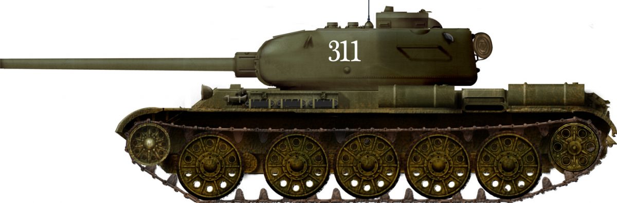 T 44 Soviet Medium Tank 1944