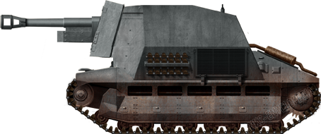 10.5 cm leFH 16 (Sf.) auf Geschützwagen FCM 36(f) - Tank Encyclopedia