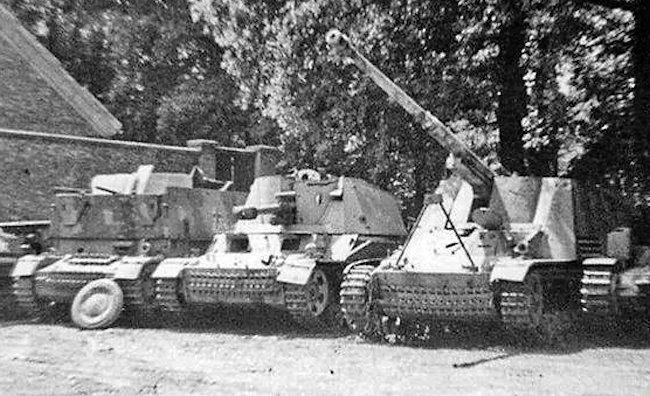 Alkett prototype 10.5cm leFH 18/40/2 L/28 (Sf) auf Geschüetzwagen III/IV artillery SPG