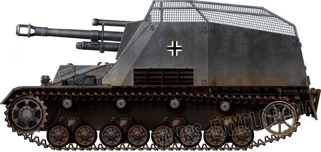 Hummel-Wespe le.F.H 18/40 German WW2 artillery