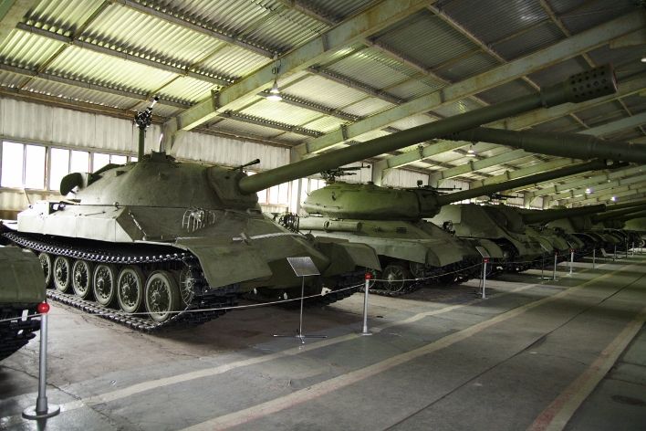 The IS-7 as it stands today in the Kubinka Tank Museum