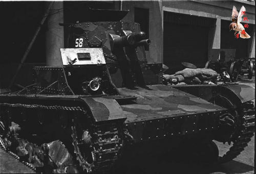 Mark E Type B, Battle of Shanghai, 1937.