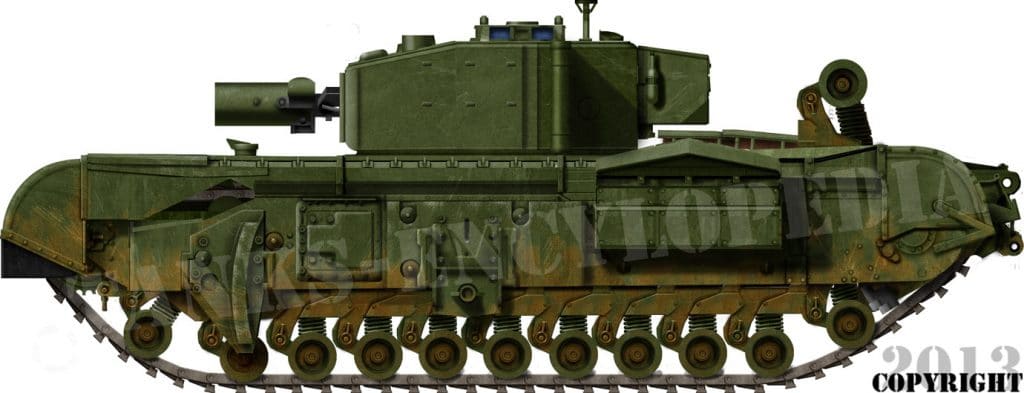 FV3903 Churchill AVRE with a massive bundle of sticks : r/TankPorn