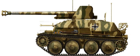 r for German Tank Destroyer Marder III 1/35 ABER 35 L-168 Barrel 76,2mm Pak 36
