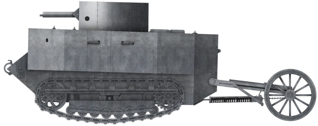 on this date in 1915, the first prototype military tank was manufactured. what was its nickname?