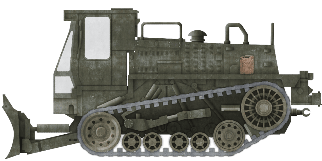 M105 DEUCE  ruspa militare M105-1