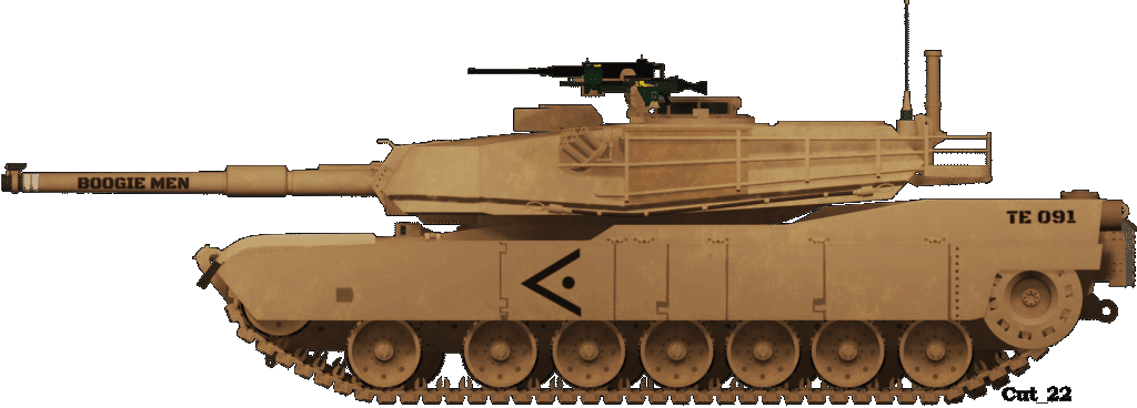 105mm Gun Tank M1 Abrams 'Improved Performance' (M1IP) -