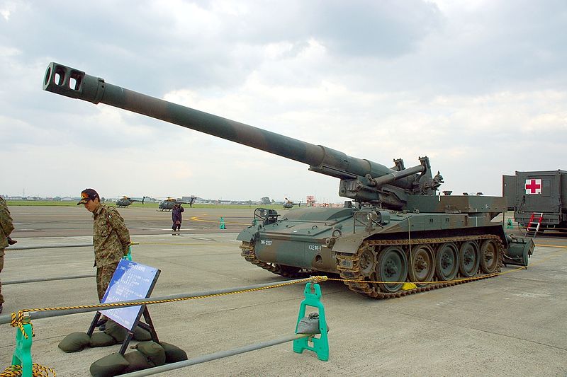155 mm self-propelled howitzer M110A2