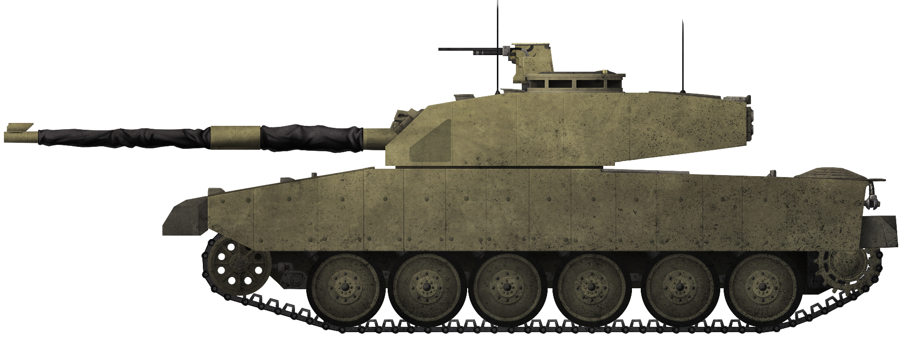 Vickers Mk.4 Valiant - Tank