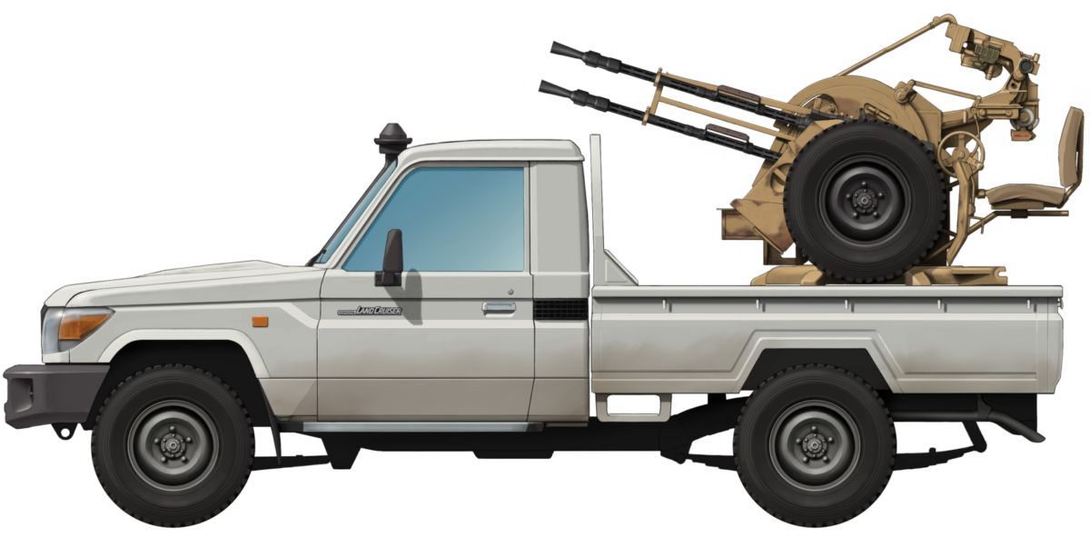L'Bullet For Rocket France Toy Truck GMC /Dodge FJ Military 
