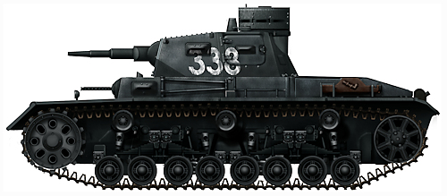 S-Model 1/72 WWII German Panzerkampfwagen III Ausf G Finished Tank Model #CP0108 