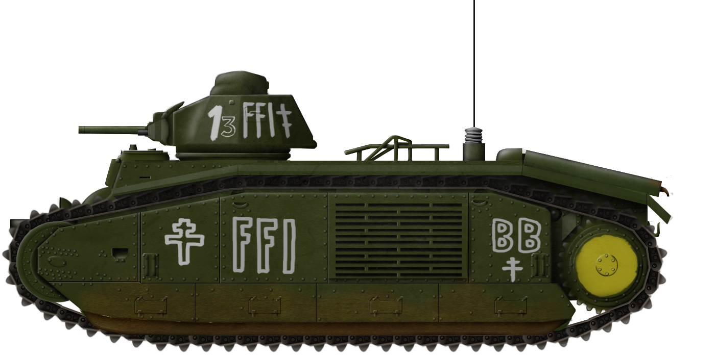 1/72 Char B1 Bis №26 series of Modern Combat Vehicles 