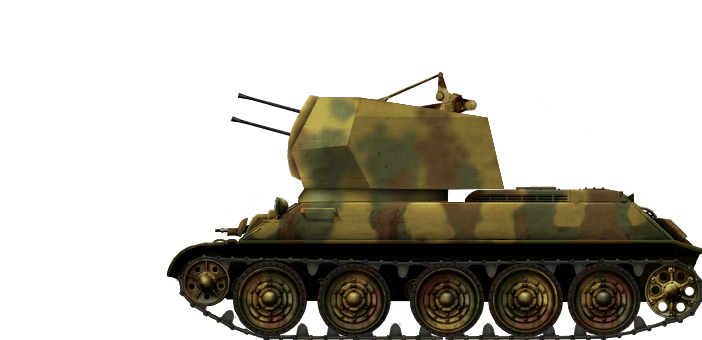 Flakpanzer T-34(r) - Tank Encyclopedia