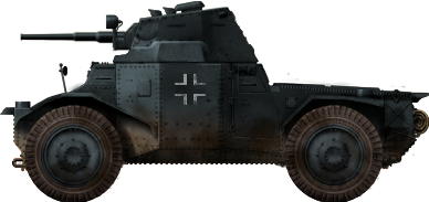 Panzerspahwagen 204(f) with 45mm 20-K gun