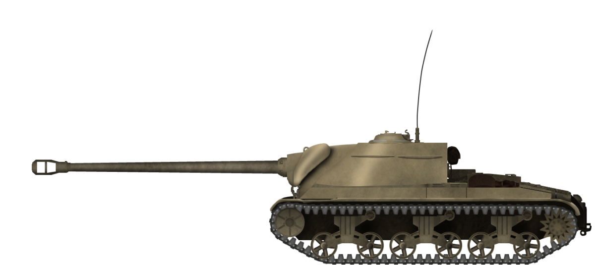 T25 AT with 105mm T5E1 gun. An illustration by AMX-13.