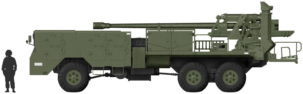 PTH 130-K225B 130 mm Self-Propelled Gun