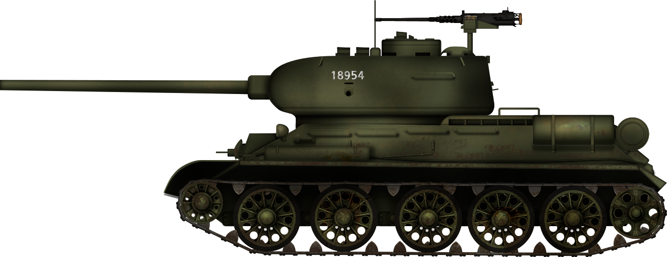 T-34-85 in Yugoslav Service 