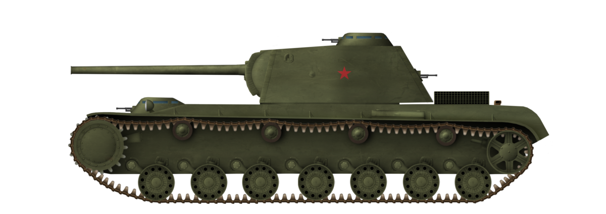 Interpretation of Kreslavsky's KV-4 design by Pavel Alexe. Illustration funded through our Patreon campaign.