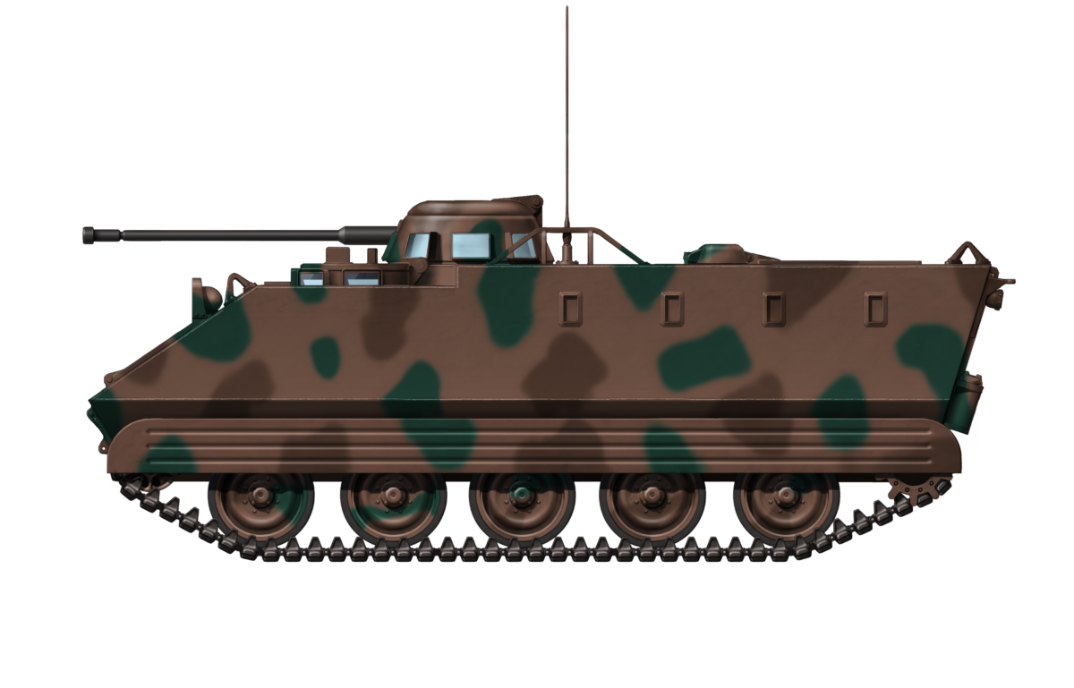 Vehículo Blindado de Combate de Infantería VBCI-E General Yagüe, illustrated by Ardhya 'Vesp' Anargha, funded by our Patreon campaign.