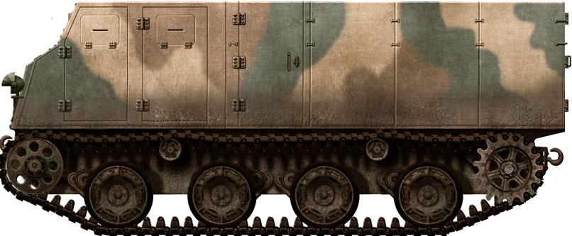 Type 1 Ho-Ki APC. Illustrations by Tank Encyclopedia’s own David Bocquelet.