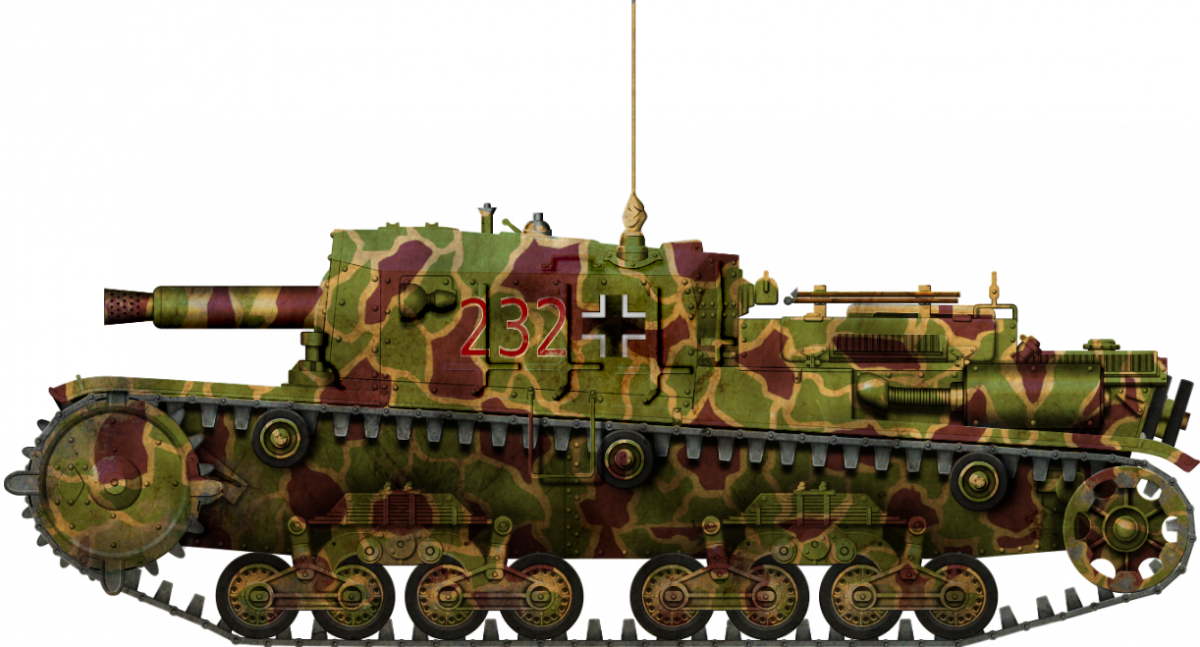 Beute Sturmgeschütz M41 mit 7.5 cm KwK L/18 850(i). Illustration made by Godzila.